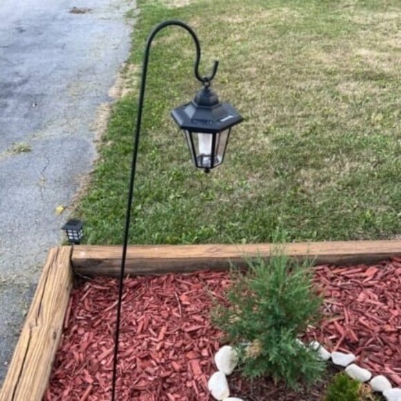 4 Pack Solar Hanging Lights Outdoor, Solar Powered Garden Decor Lantern
